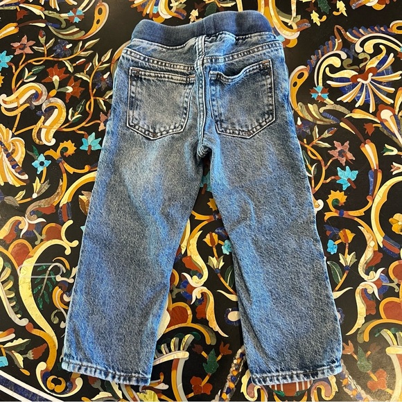 GAP Toddler Distressed Blue Jeans - Picture 3 of 3